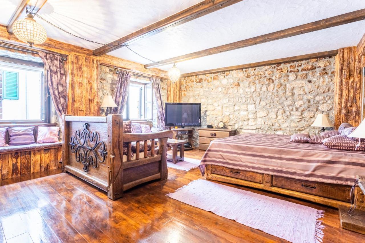 Stone House Srida Apartment Baska Voda Bagian luar foto
